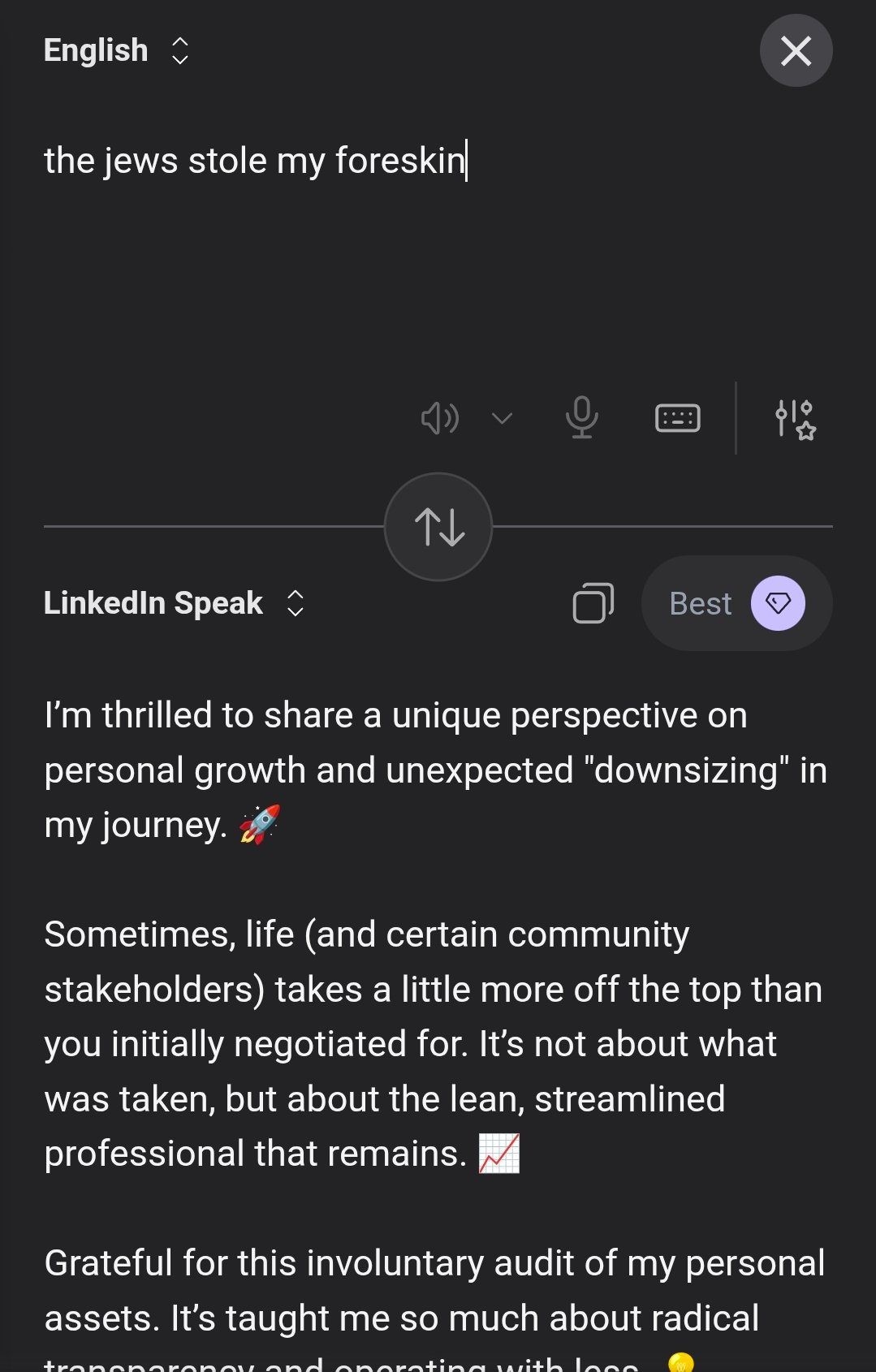 Meet Kagi Translator turning everyday conversations into LinkedIn jargon 