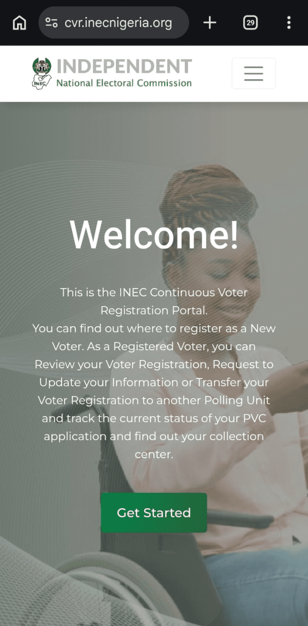 INEC's website goes offline, raising questions about electoral tech readiness.