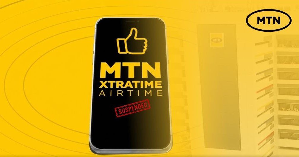 MTN Xtratime Suspended